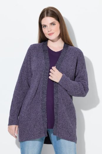 Plus size veliki brojevi Kardigan otvorenog kroja za punije