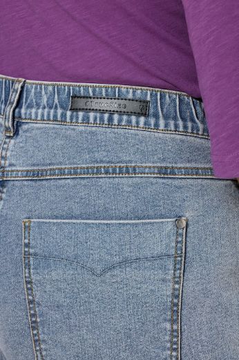 Plus size veliki brojevi Traperice širokih nogavica za punije