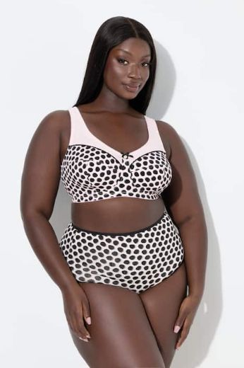 Plus size veliki brojevi Grudnjak bez žice širokih naramenica za punije