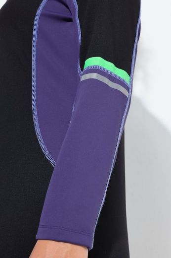 Plus size veliki brojevi Majica sportska dugih rukava za punije