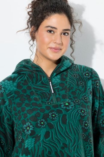 Plus size veliki brojevi Majica dugih rukava s kapuljačom za punije