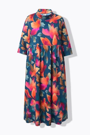 Plus size veliki brojevi Haljina maxi 3/4 rukava za punije