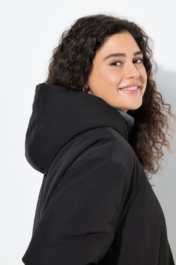Plus size veliki brojevi Parka vodoodbojna s kapuljačom za punije