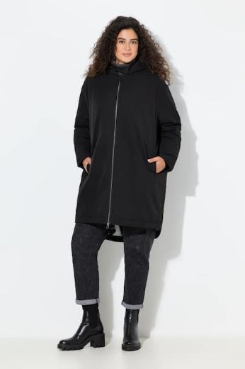 Plus size veliki brojevi Parka vodoodbojna s kapuljačom za punije