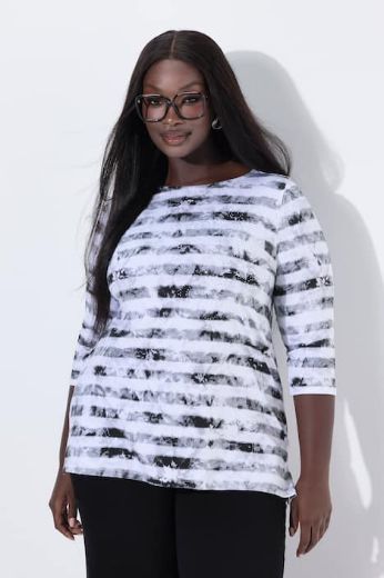 Plus size veliki brojevi Majica 3/4 rukava za punije