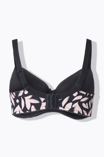 Plus size veliki brojevi Grudnjak sa žicom cvjetnog uzorka za punije