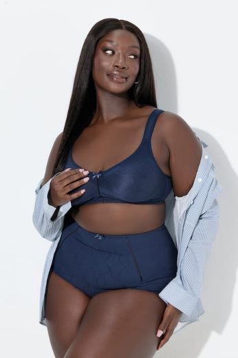 Plus size veliki brojevi Grudnjak bez žice s širokim naramenicama za punije