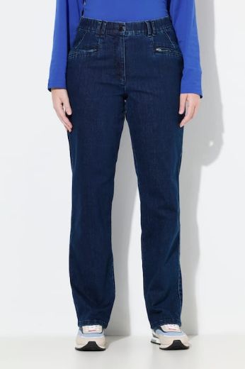 Plus size veliki brojevi Traperice širokih nogavica za punije