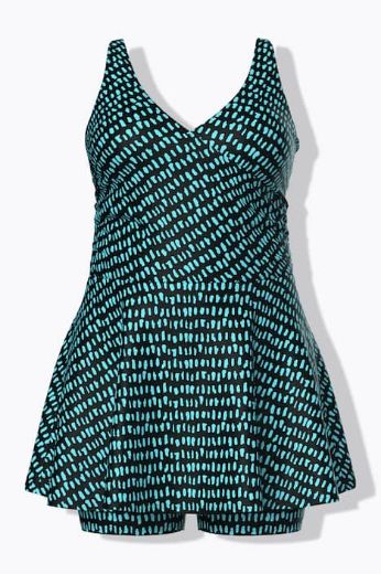 Plus size veliki brojevi Kupaći kostim haljina za punije