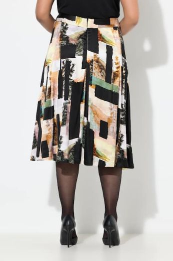 Plus size veliki brojevi Suknja midi A kroja za punije