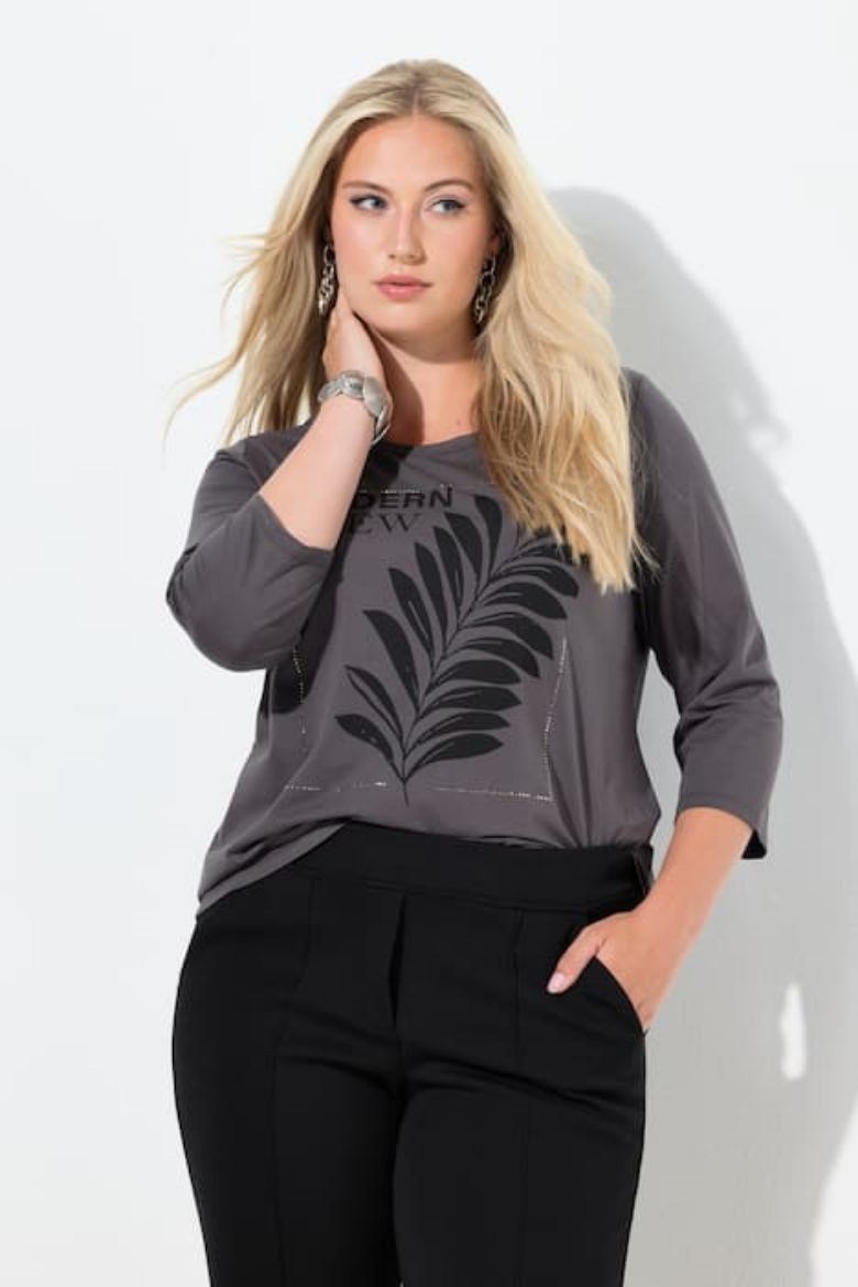 Plus size veliki brojevi Majica 3/4 rukava za punije