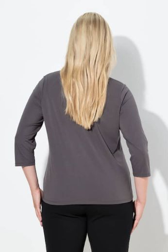 Plus size veliki brojevi Majica 3/4 rukava za punije