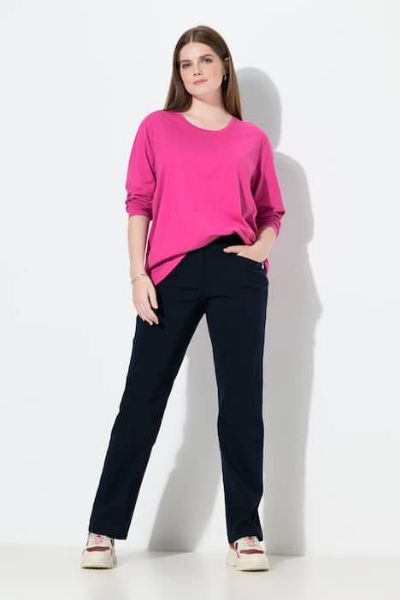 Veliki brojevi Hlače širokih nogavica moda za punije