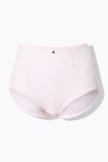 Plus size veliki brojevi Gaćice maxi s dekorativnom čipkom za punije