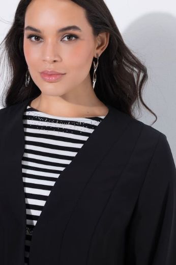 Plus size veliki brojevi Jakna lagana otvorenog kroja za punije