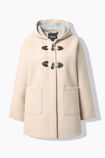 Plus size veliki brojevi Kaput na kopčanje s kapuljačom za punije