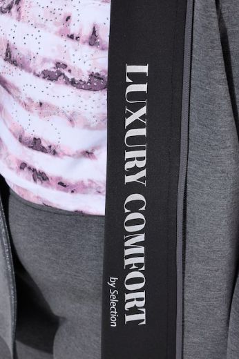 Plus size veliki brojevi Majica dugih rukava s patentnim zatvaračem za punije