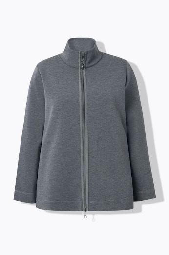 Plus size veliki brojevi Majica dugih rukava s patentnim zatvaračem za punije