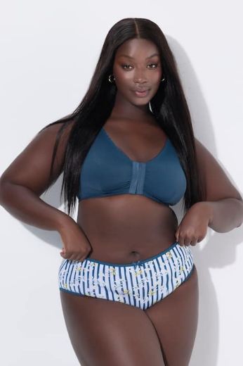 Plus size veliki brojevi Gaćice midi 5 komada za punije