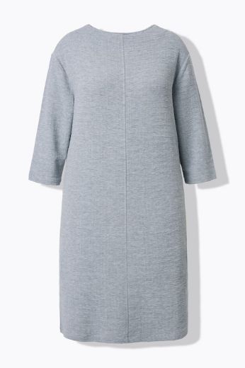 Plus size veliki brojevi Haljina midi 3/4 rukava za punije