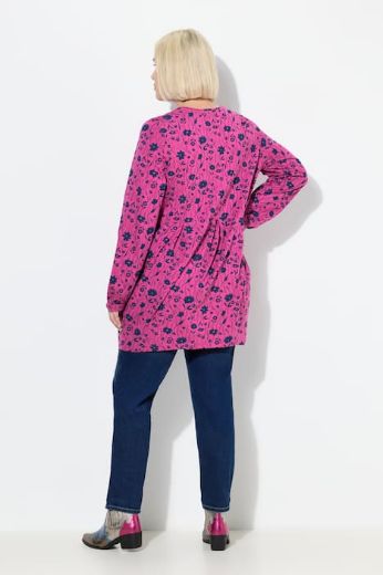 Plus size veliki brojevi Tunika dugih rukava A kroja za punije