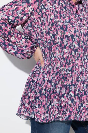 Plus size veliki brojevi Bluza dugih rukava A kroja za punije