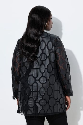 Plus size veliki brojevi Jakna lagana dužeg A kroja za punije