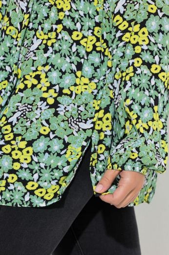 Plus size veliki brojevi Bluza dugih rukava A kroja za punije