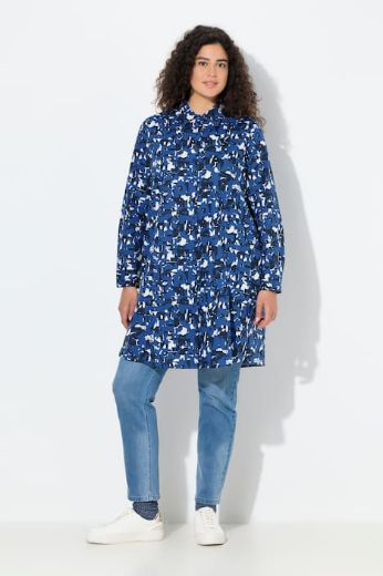 Plus size veliki brojevi Košulja dužeg A kroja za punije