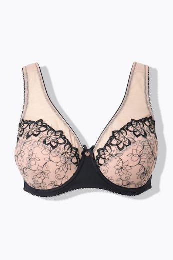 Plus size veliki brojevi Grudnjak s žicom širokih naramenica za punije