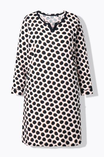 Plus size veliki brojevi Spavaćica dugih rukava 2 komada za punije