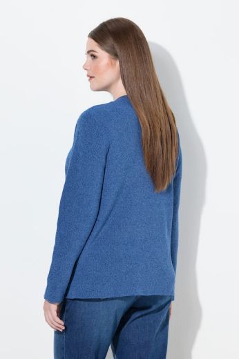 Plus size veliki brojevi Kardigan s ukrasnim kopčanjem na vezice za punije