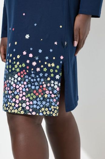 Plus size veliki brojevi Spavaćica dugih rukava 2 komada za punije