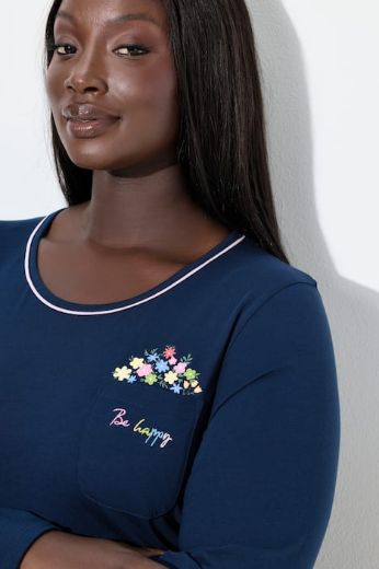 Plus size veliki brojevi Pidžama dugih rukava i dugih nogavica za punije