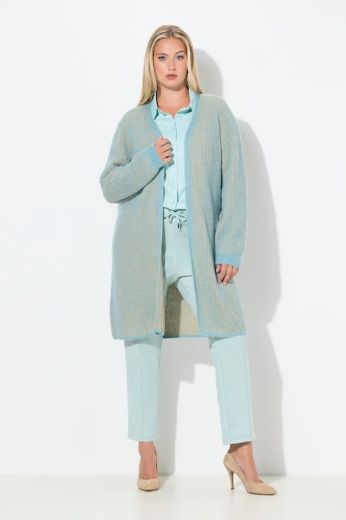 Plus size veliki brojevi Kardigan dužeg kroja za punije