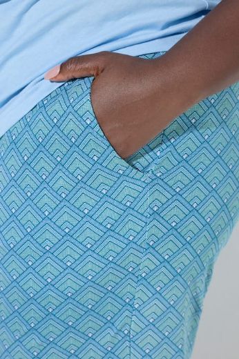 Plus size veliki brojevi Pidžama 3/4 rukava i dugih nogavica za punije