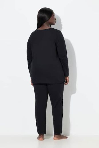 Plus size veliki brojevi Pidžama dugih rukava i dugih nogavica za punije