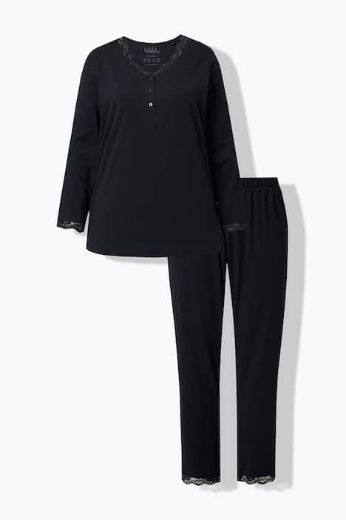 Plus size veliki brojevi Pidžama dugih rukava i dugih nogavica za punije