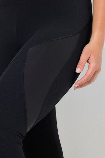 Plus size veliki brojevi Tajice sportske visokog struka za punije