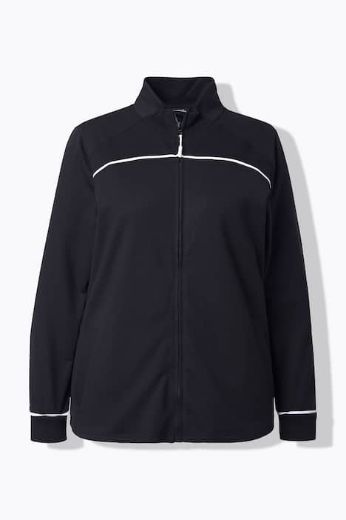 Plus size veliki brojevi Trenirka gornji dio s patentnim zatvaračem za punije