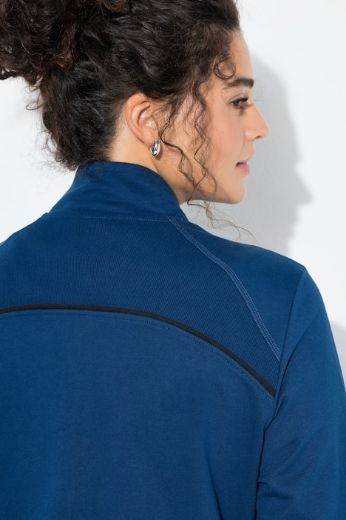 Plus size veliki brojevi Trenirka gornji dio s patentnim zatvaračem za punije