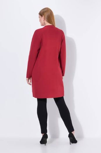 Plus size veliki brojevi Kardigan dugi model s džepovima za punije