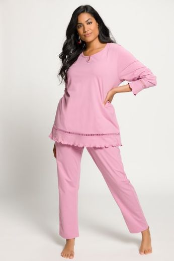 Plus size veliki brojevi Pidžama dugi rukavi za punije