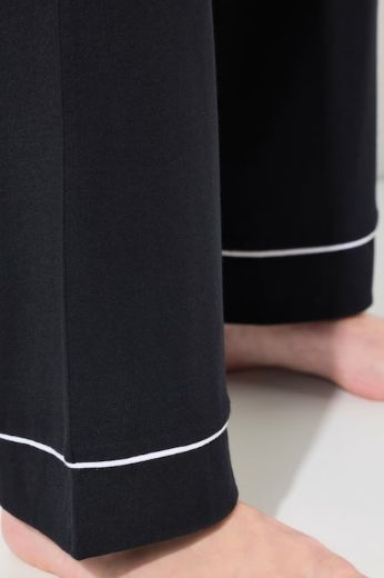 Plus size veliki brojevi Pidžama V ovratnika dugih rukava za punije