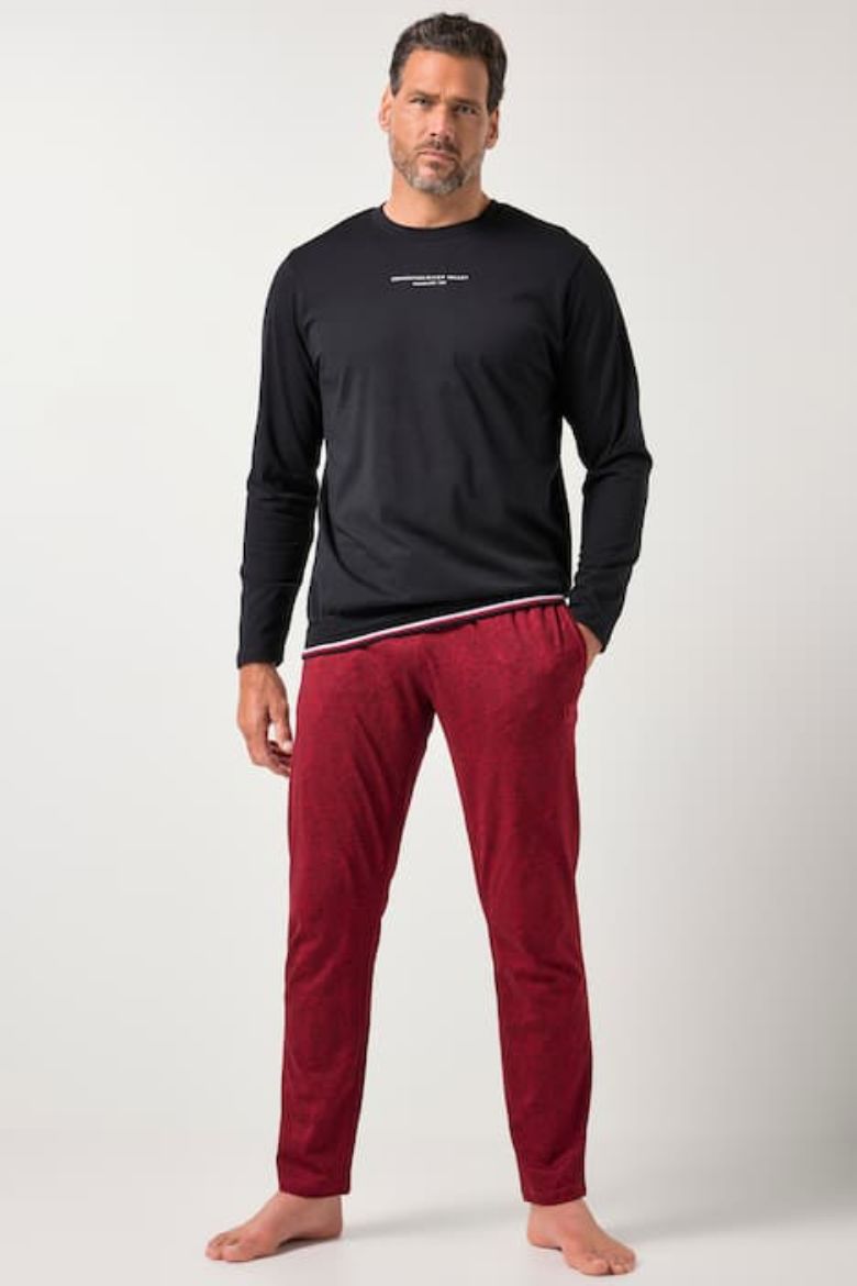 Plus size veliki brojevi Pidžama dugih rukava i dugih nogavica za punije