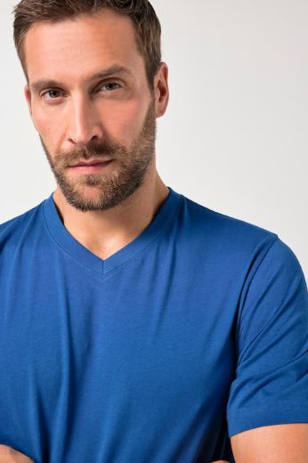 Plus size veliki brojevi Majica Basic V ovratnik za punije