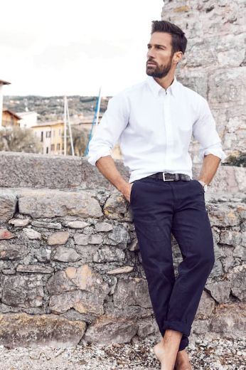 Plus size veliki brojevi Košulja lanena dugih rukava za punije