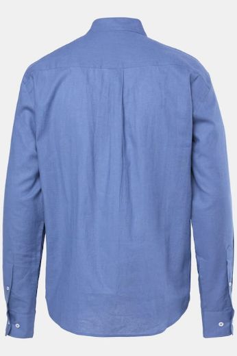 Plus size veliki brojevi Košulja lanena dugih rukava za punije