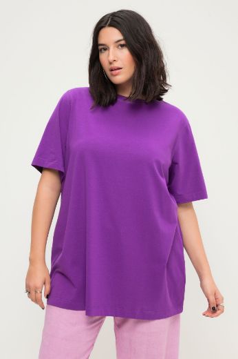 Plus size veliki brojevi Majica dugi model kratkih rukava za punije
