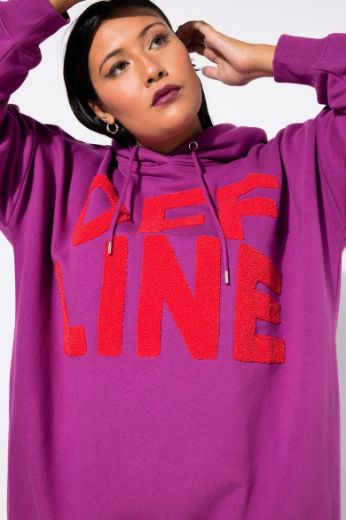 Plus size veliki brojevi Majica dugih rukava s natpisom za punije